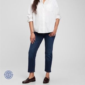 Gap maternity full panel cheeky straight jeans